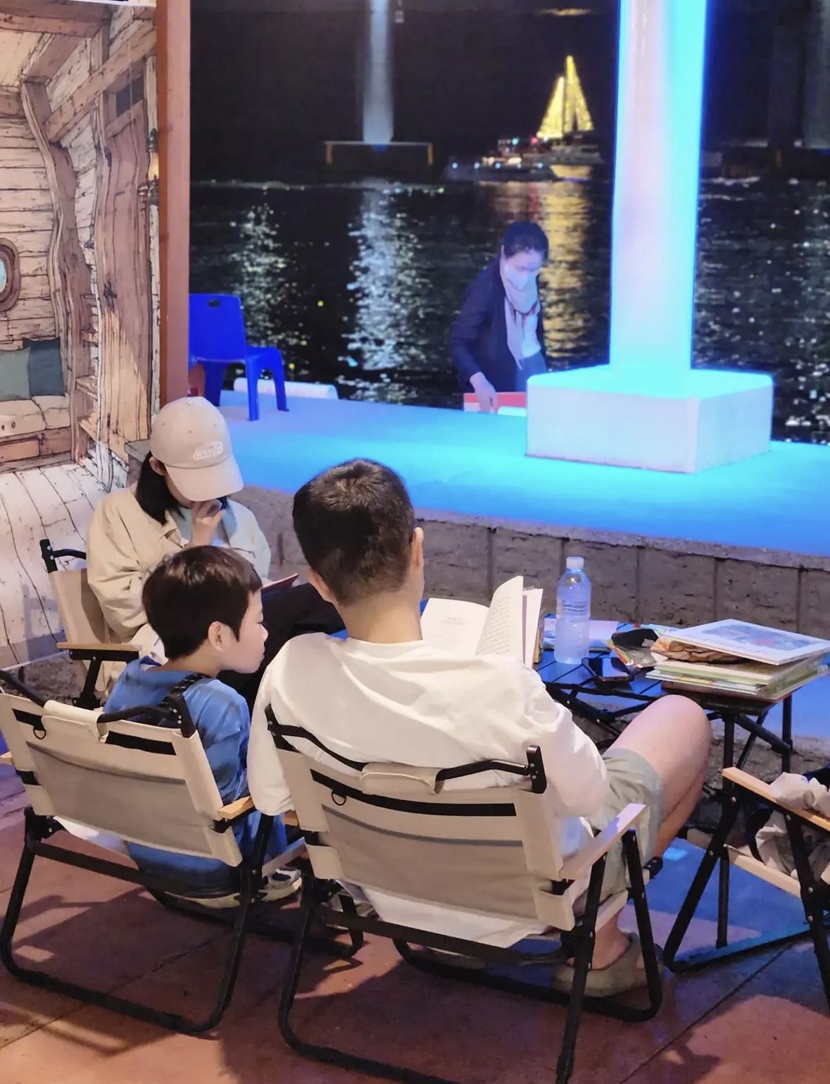 9월 다대포해변공원에서 부산바다도서관이 재개될 예정이다. / 출처: 부산바다도서관 인스타그램