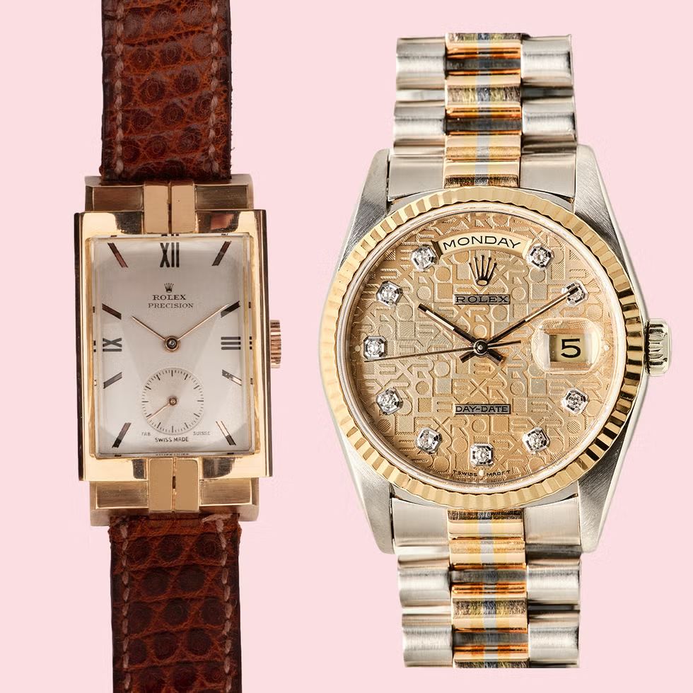 왼쪽부터 1933 롤렉스 프린스, 2001 롤렉스 크라운 컬렉션 / 이미지 출처: Rolex