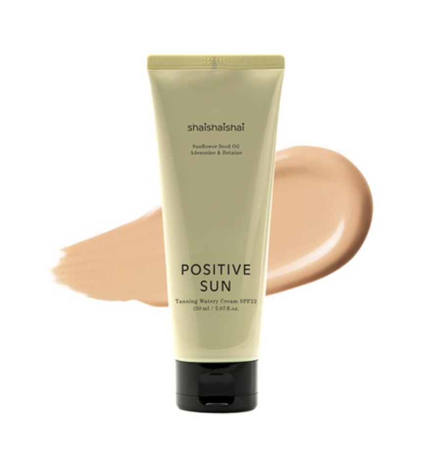 파지티브 선 워터리 태닝 크림 SPF22