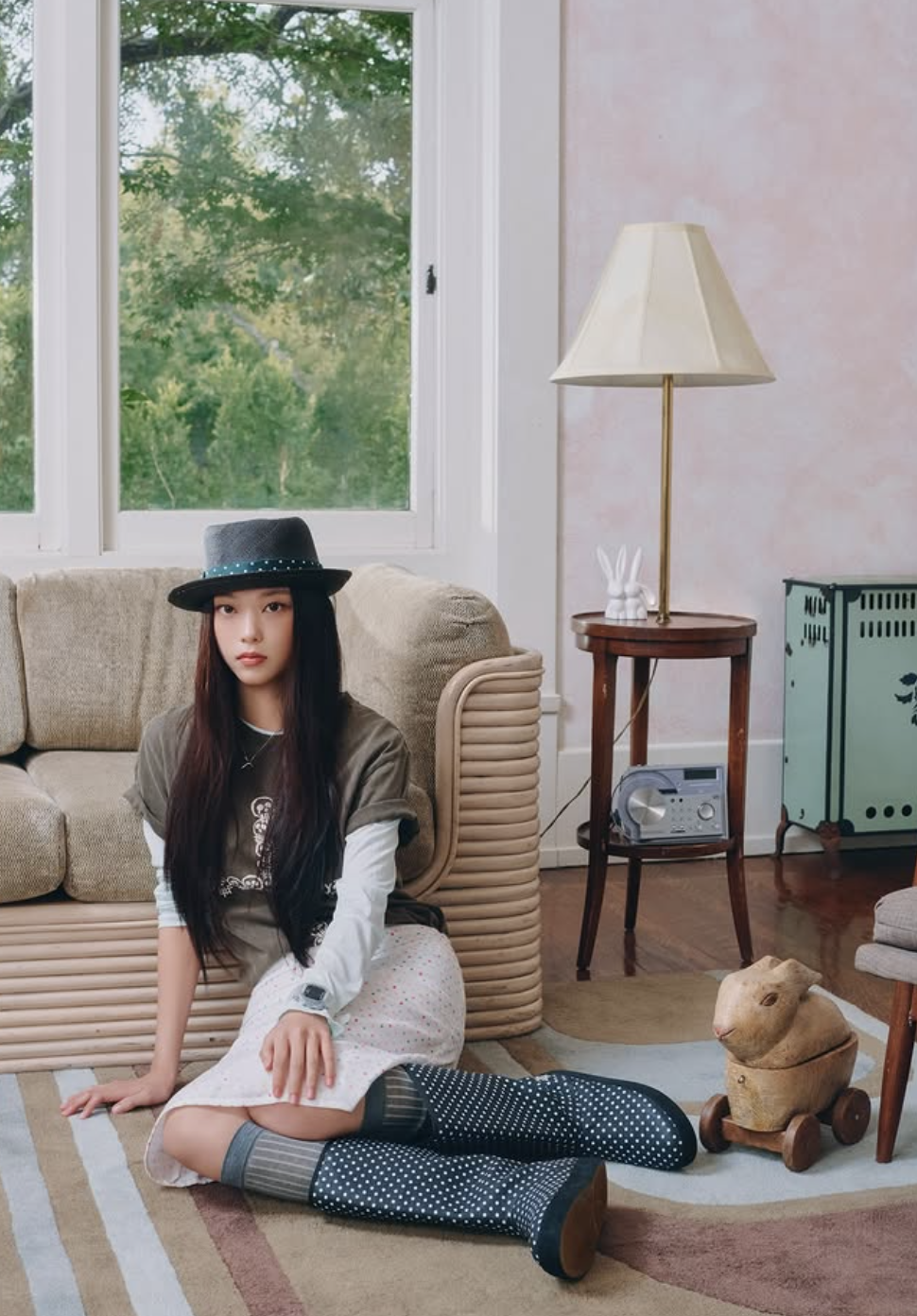 4번째 생일을 맞은 뉴진스 해린 / 이미지 출처: 인스타그램 @newjeans_official