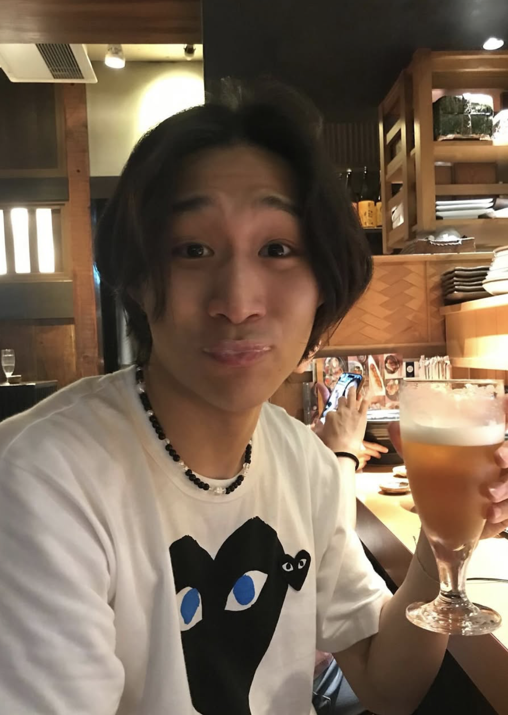 무대 아래선 유쾌한 댕댕이 남친미를 뽑내는 노윤하 / 이미지 출처: 노윤하 인스타그램 @1san_newcity_boy