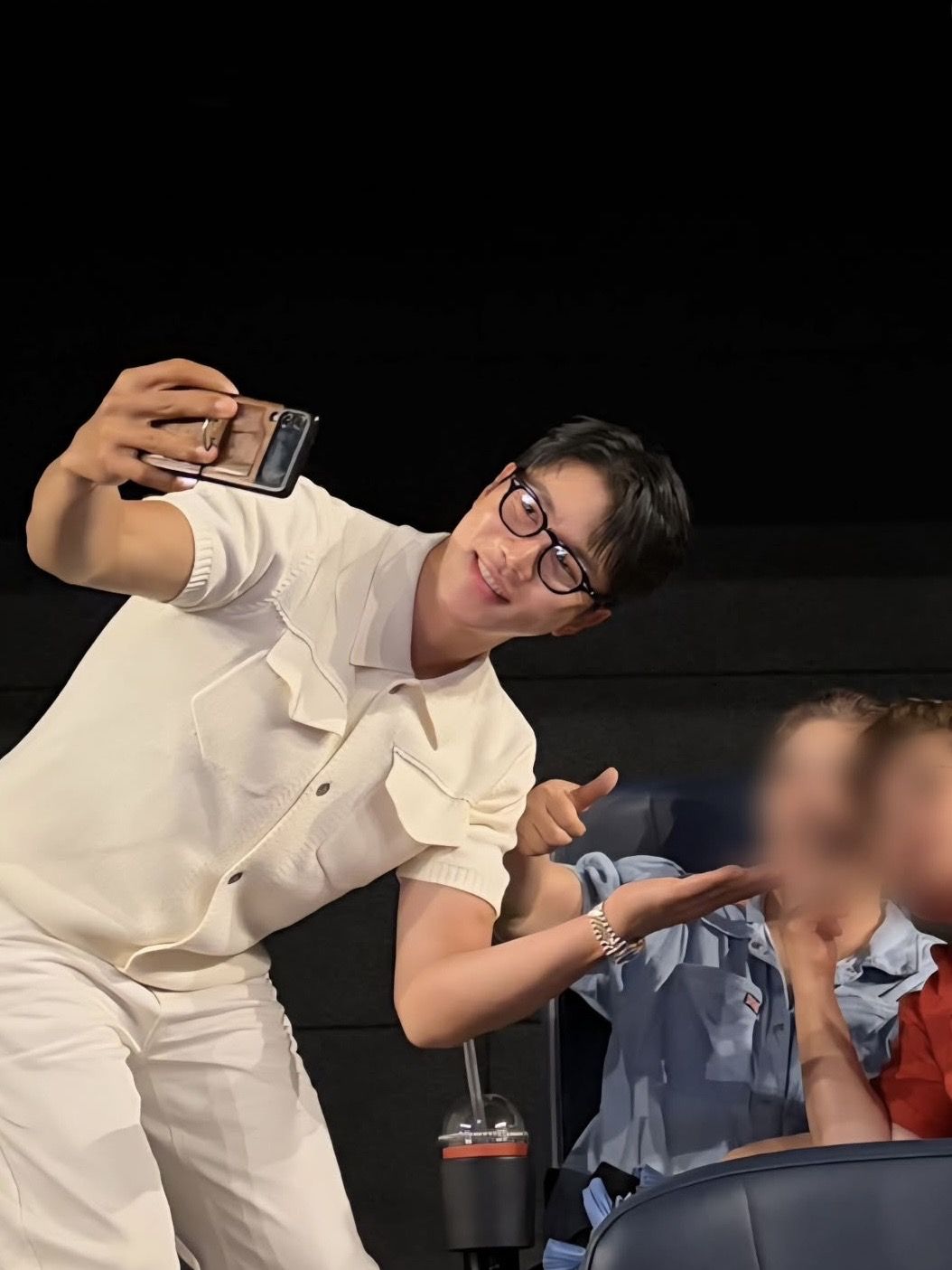 <호프> 무대인사 참석한 음문석 / 이미지 출처: 플러스엠 엔터테인먼트