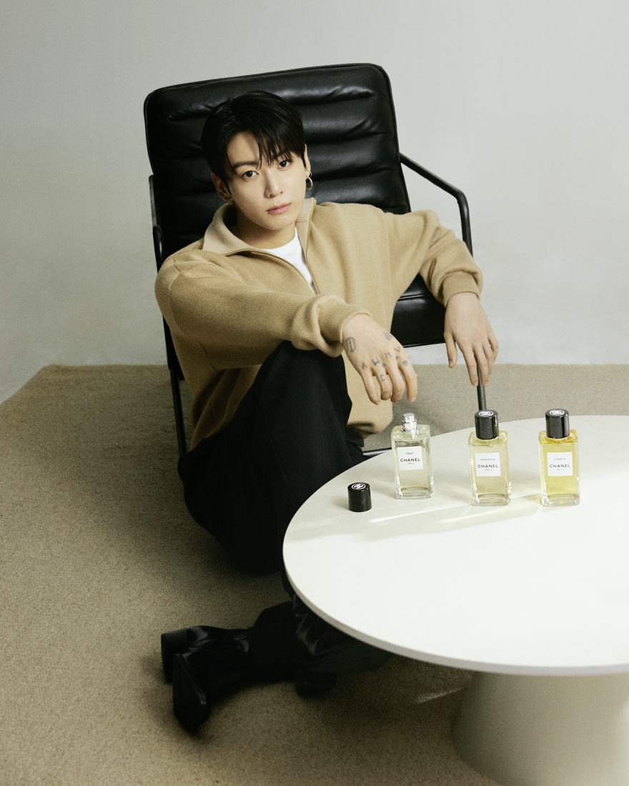 샤넬 뷰티가 글로벌 앰버서더인 방탄소년단 정국 / 이미지 출처: CHANEL