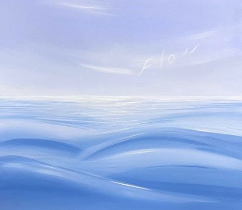 이화수 작가의 작품 <flow> / 이미지 출처: 필자 촬영
