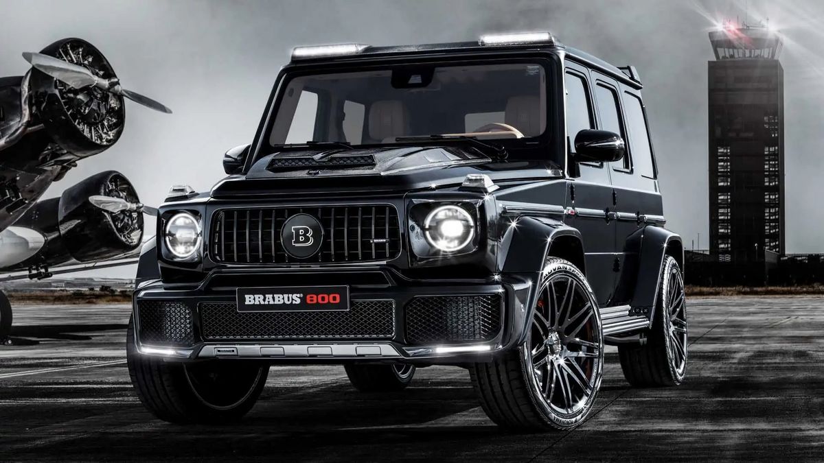 호날두가 일상에서 자주 애용하는 메르세데스-AMG G63 브라부스 / 이미지 출처: Mercedes-AMG