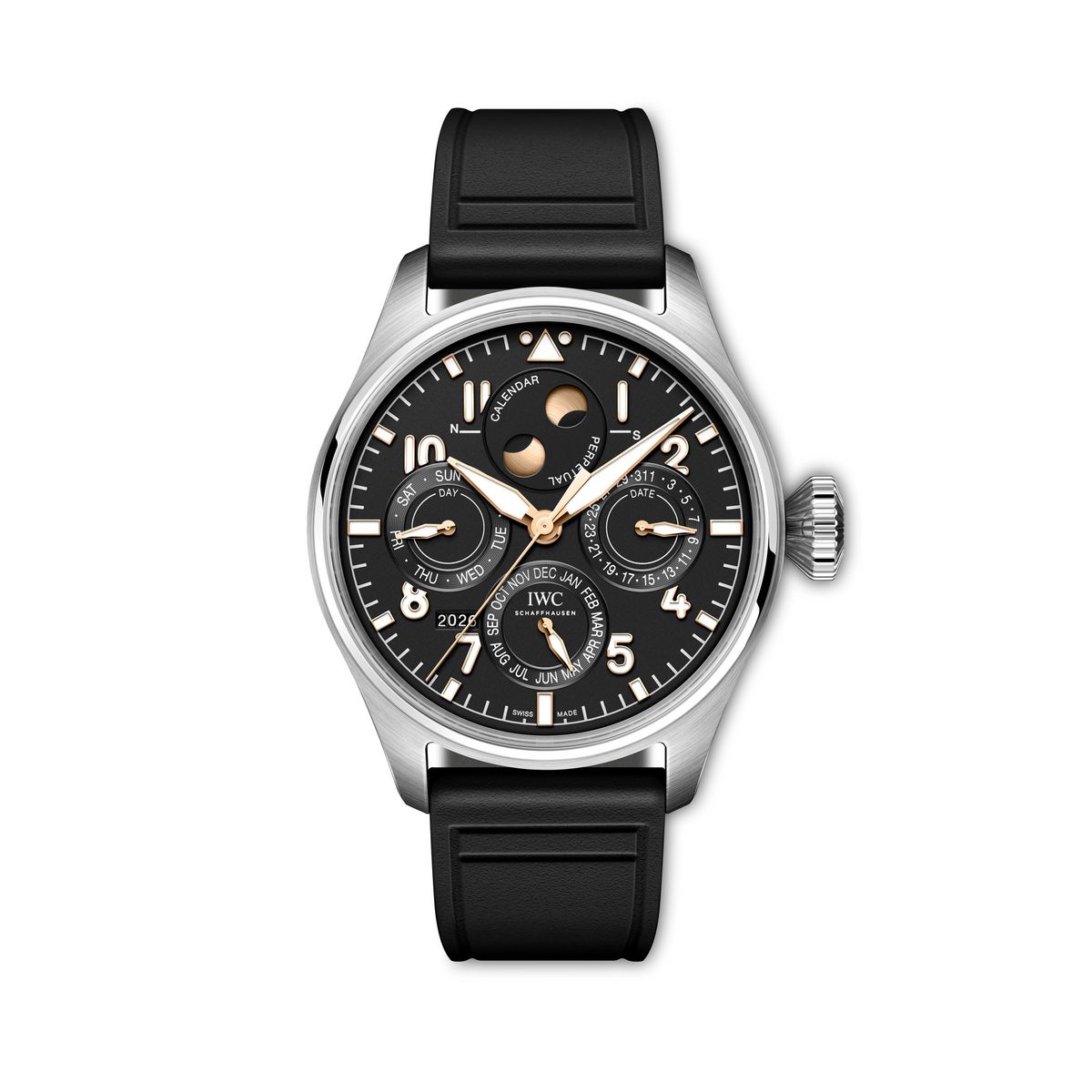 메르세데스-벤츠의 140주년을 위해 IWC 샤프하우젠이 준비한 '빅 파일럿 워치 리미티드 에디션' / 이미지 출처: IWC