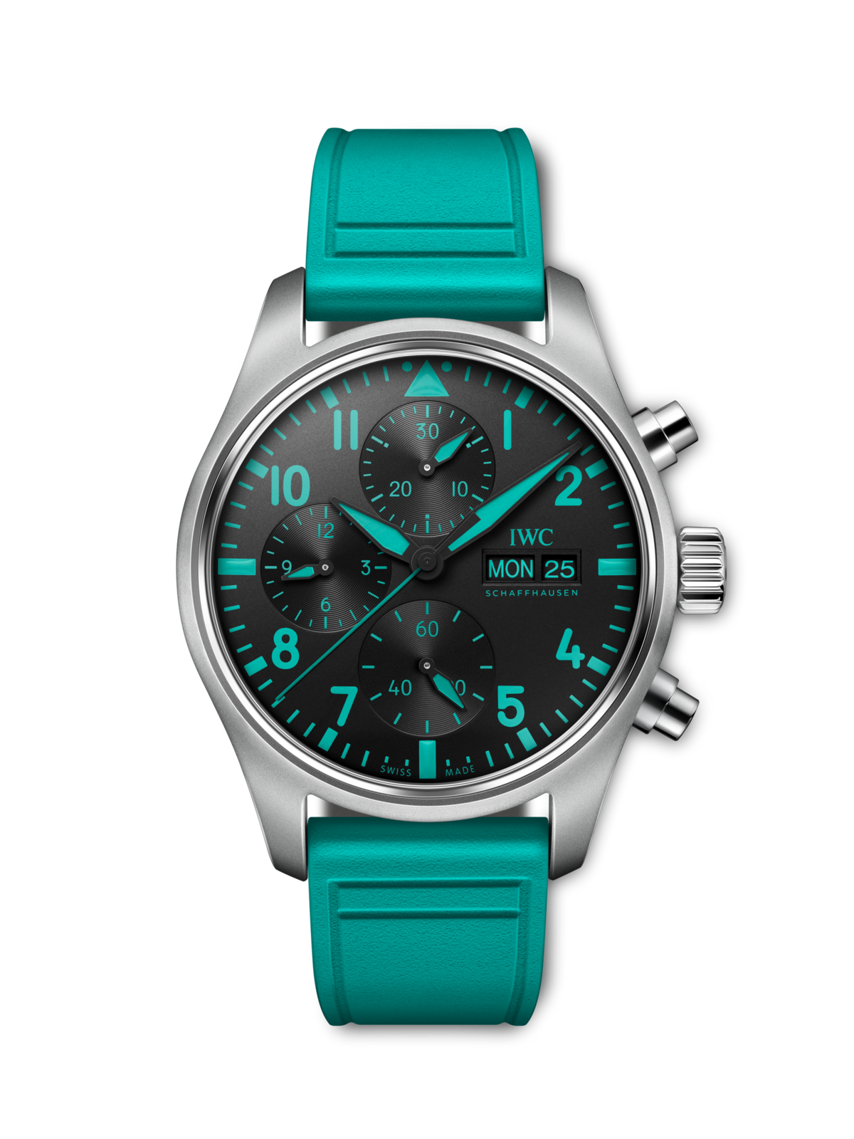 메르세데스-AMG 페트로나스 포뮬러 원 팀의 첫 번째 공식 팀 워치 / 이미지 출처: IWC