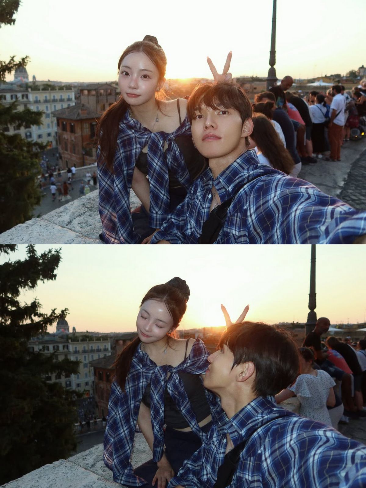 열애 공개 이후 여행과 데이트 사진을 공유하며 현실 커플의 일상을 보여주고 있는 곽민경 & 신승용 커플. / 이미지 출처: 인스타그램 @m.inngu 