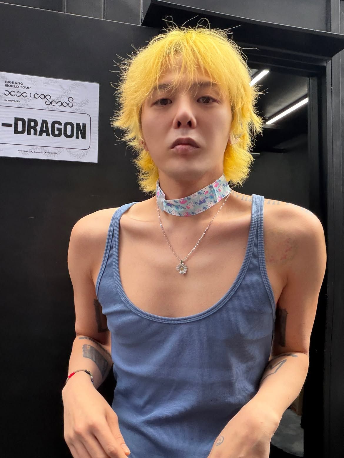 백스테이지에서 대기 중인 지디. / 이미지 출처: 지드래곤 인스타그램