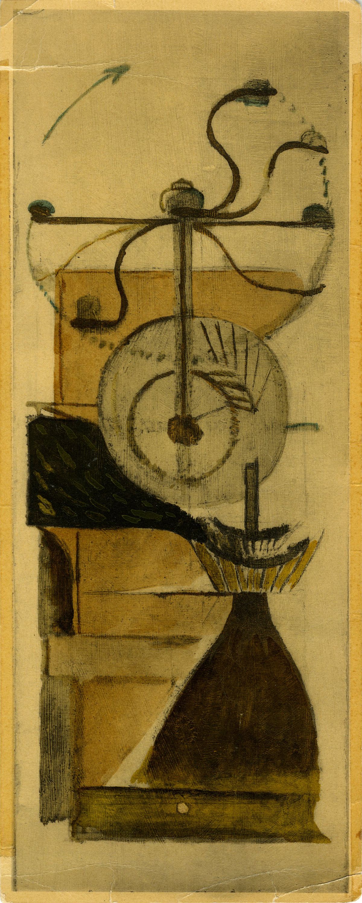 마르셀 뒤샹, <커피 분쇄기>, 1938