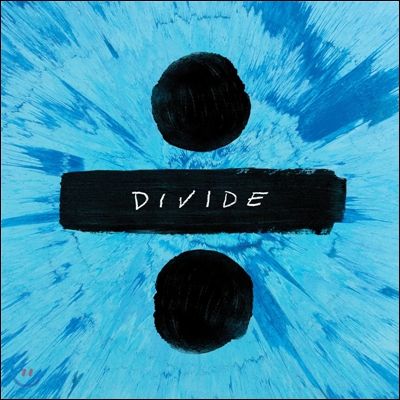 에드 시런이 직접 스핀 페인팅으로 그려서 완성시킨 정규 앨범 '÷ (Divide)' 커버. / 이미지 출처: Asylum Records, Warner Music UK
