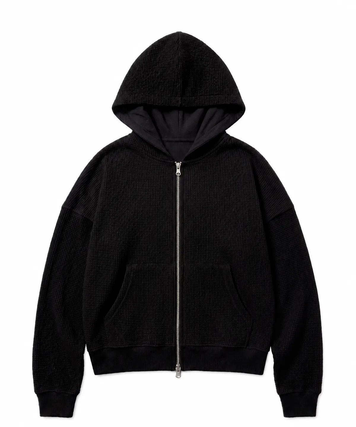 Reversible Waffle lined Hoodie