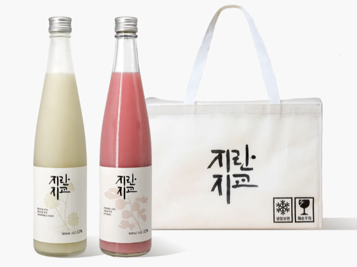 순창 찹쌀과 누룩만으로 100일 발효, 90일 숙성을 거쳐 총 190일간 정성으로 빚은 수제 전통주 / 이미지 출처: 지란지교 웹사이트