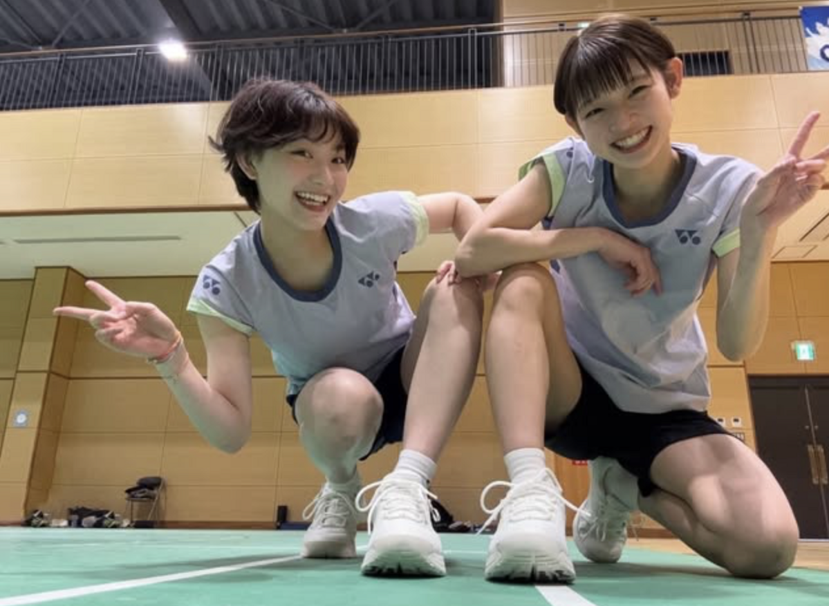 일본의 두 미녀 배드민턴 선수 좌측 토모카, 우측 마야. / 이미지 출처: 타구치 마야 인스타그램 @maya.taguchi1009