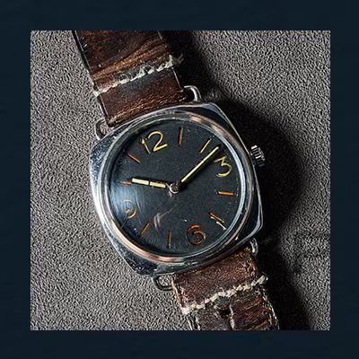 47mm 쿠션형 케이스를 적용한 파네라이 Ref. 3646 'Anonymous' Dial. / 이미지 출처: 파네라이