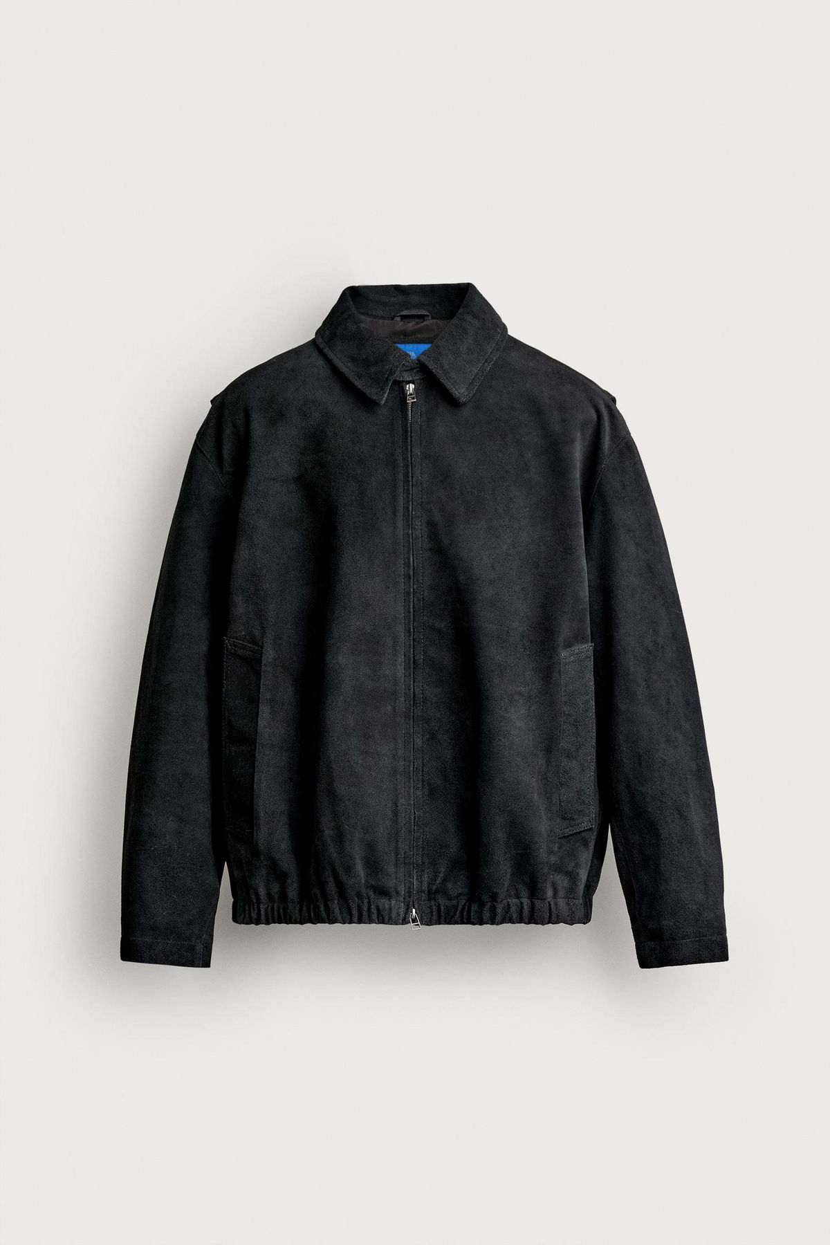 아론 레빈 X ZARA 스웨이드 레더 재킷
