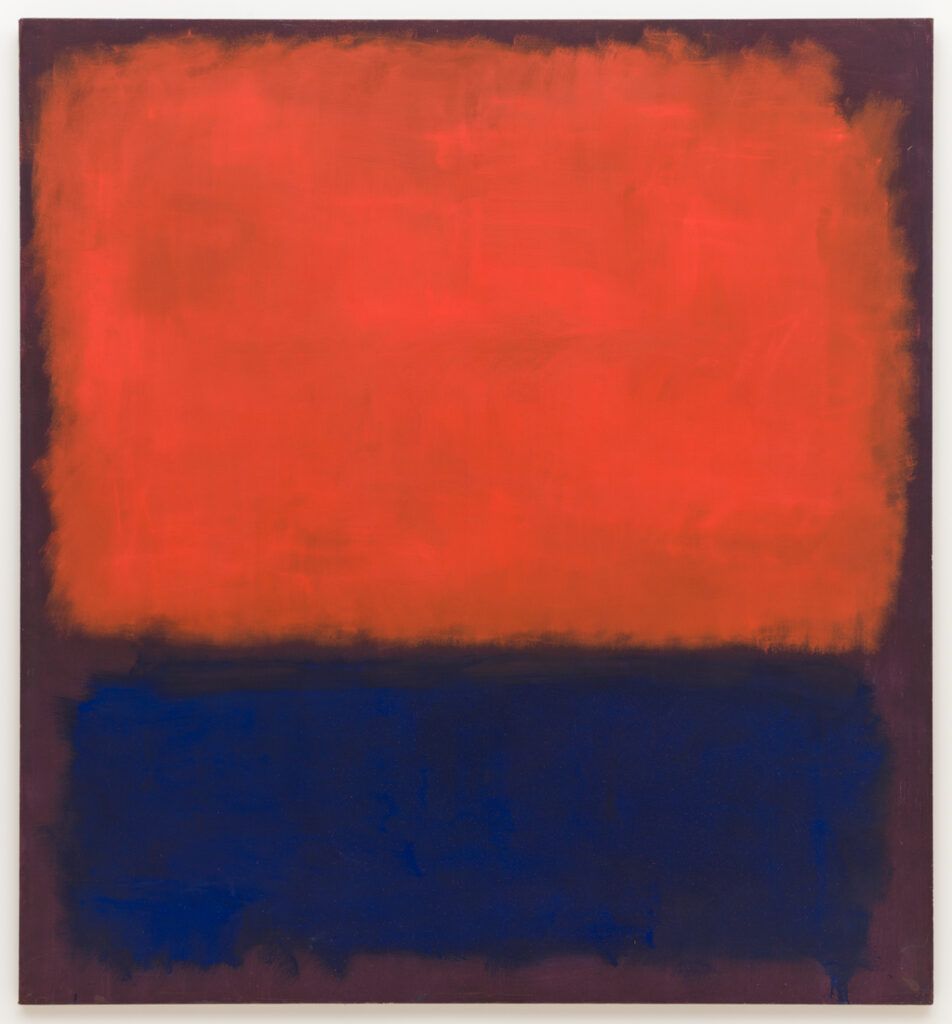 마크 로스코, 'No. 14, 1960', 1960, SFMOMA 소장. Helen Crocker Russell Fund purchase; © 1998 Kate Rothko Prizel & Christopher Rothko / Artists Rights Society (ARS), New York; photo: Katherine Du Tiel.