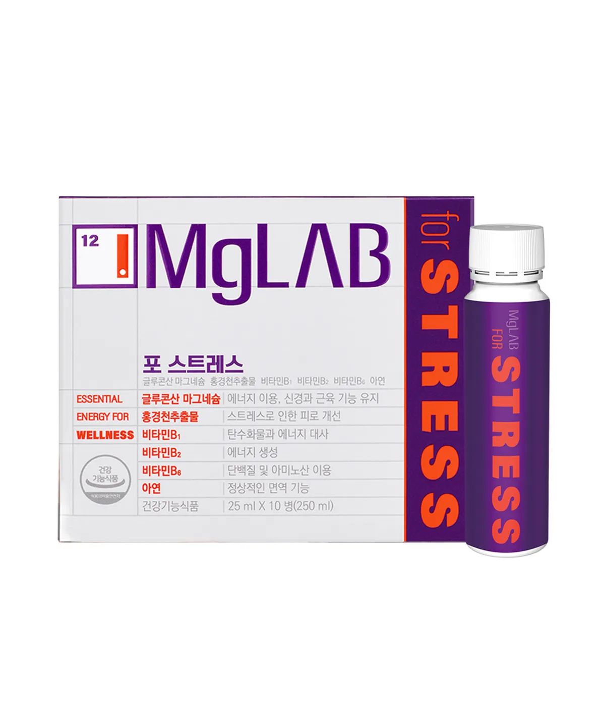 마그랩 포 스트레스 액상마그네슘 홍경천추출물 10병