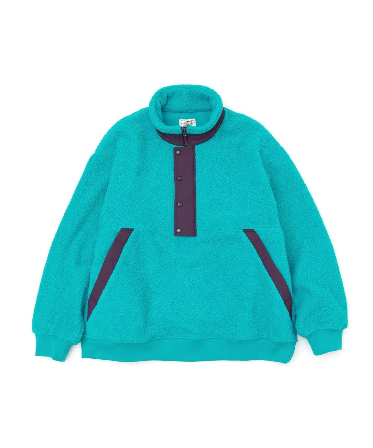 플리스 아노락_TURQUOISE GREEN
