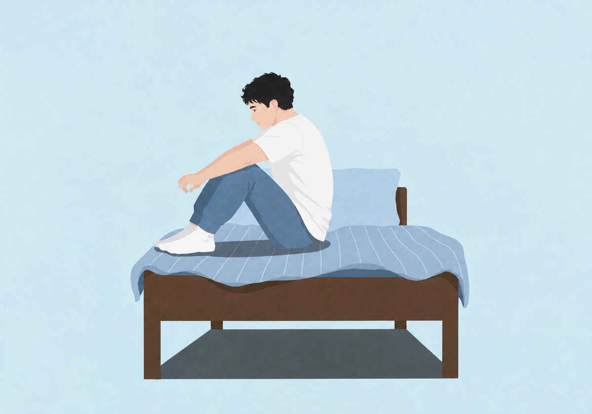 과도한 완벽주의를 강요받은 어린 시절을 가졌다면 '고기능 우울증'에 노출될 가능성이 높습니다. / 이미지 출처: AI 생성