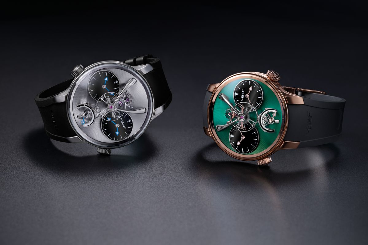 그레이드 5 티타늄과 5N+ 로즈 골드 두 가지로 출시될 LM1 EVO. / 이미지 출처: MB&F