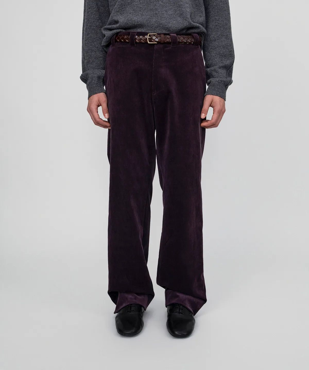 SAGE COTTON CORDUROY PANTS (PURPLE)