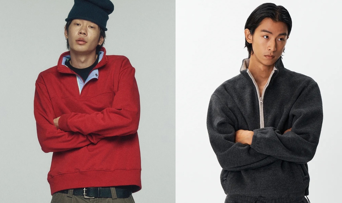 맨투맨 대신 입고 싶은 '하프 집업' 7