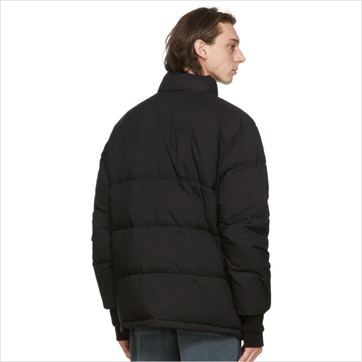 겐조 블랙 다운 퍼프 자켓, $695 USD