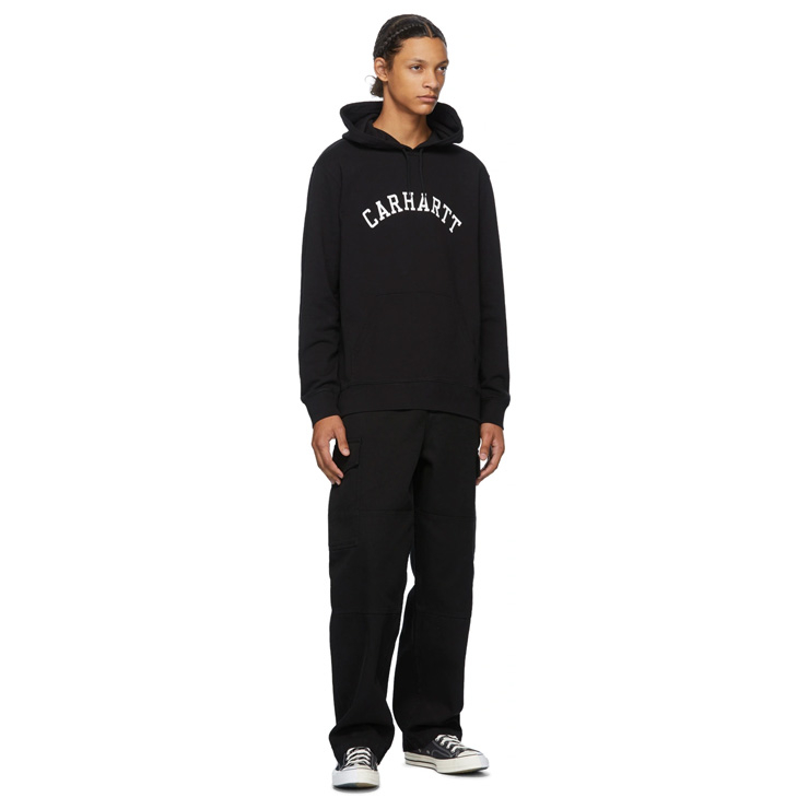 Black University Hoodie, $95 USD