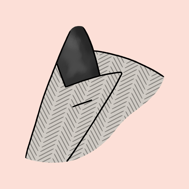 벨벳 칼라.