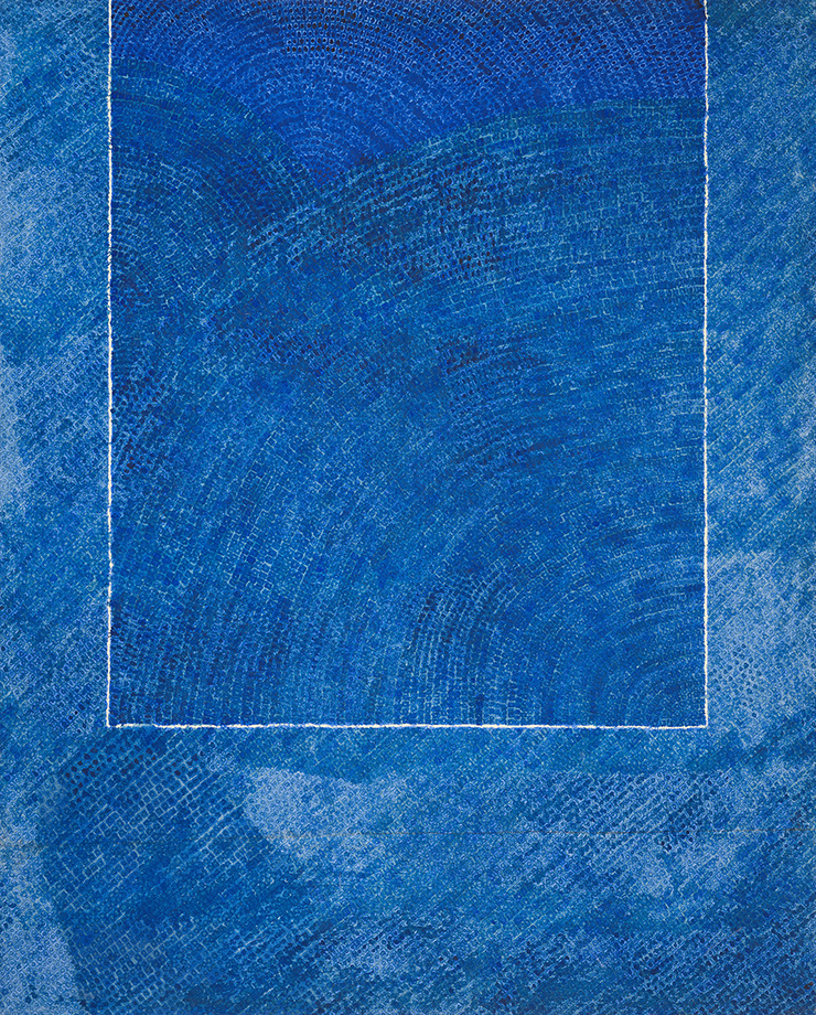 ‘산울림 19-II-73#307’, 김환기 1973, 캔버스에 유채, 264x213cm