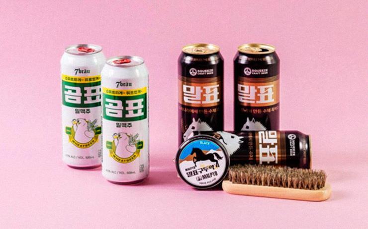 CU '말표 흑맥주' 출시