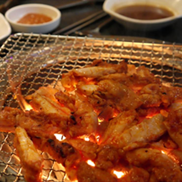 옛터숯불닭갈비