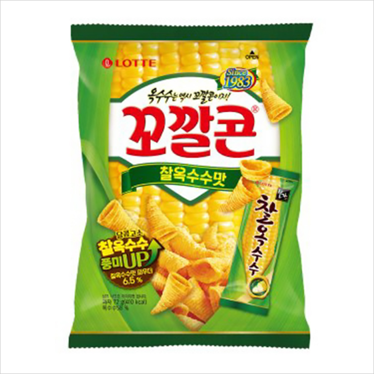 롯데제과,'꼬깔콘 찰옥수수맛' 출시