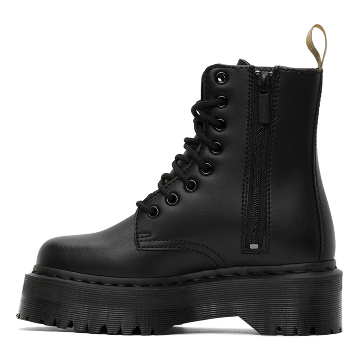 Black Vegan Jadon II Mono Boots, $210 USD