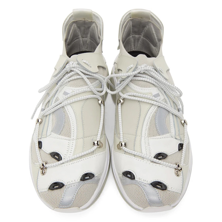 White Re-Made Stewart Sneakers, $595 USD