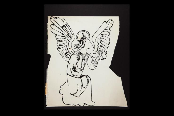 andy warhol_sketch