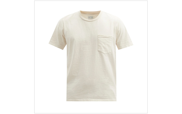 레티엔 클래식 포켓 헤비 웨이트 코튼 저지 티셔츠, $198 USD