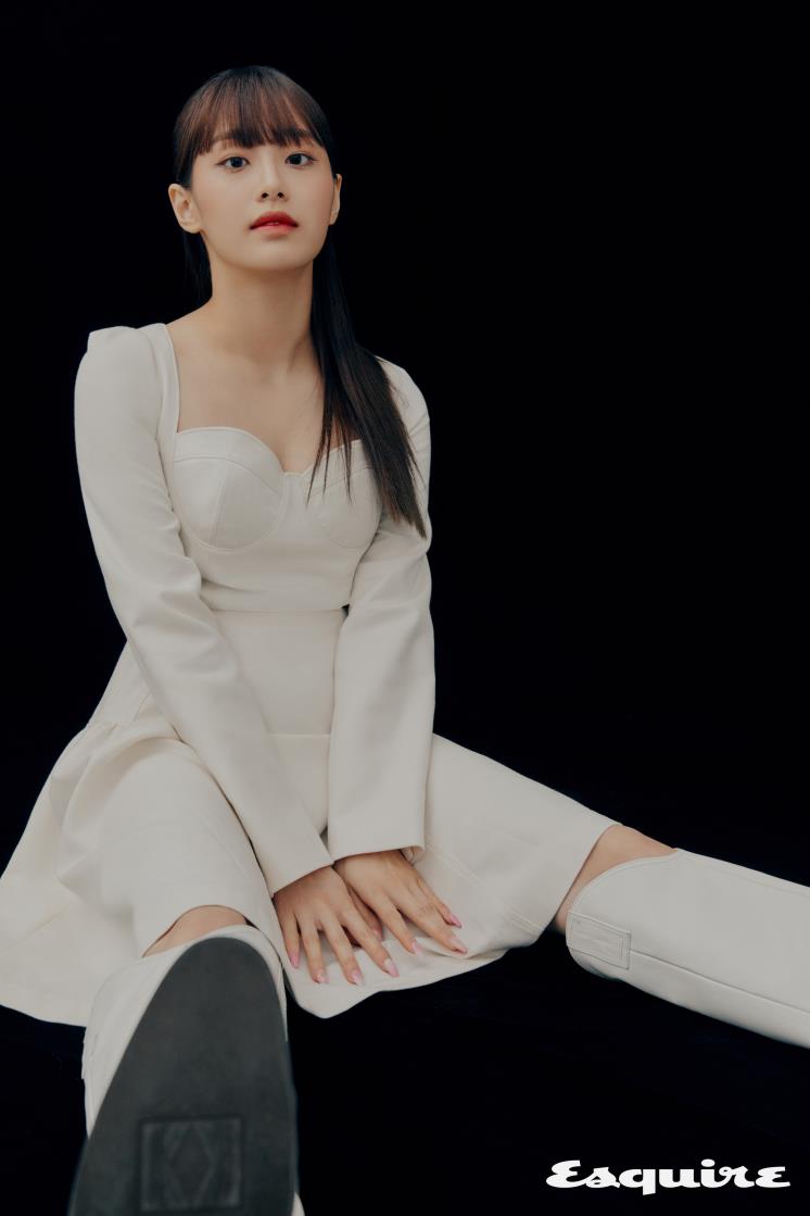 화이트 원피스 YCH, 화이트 웨스턴 부츠 렉켄