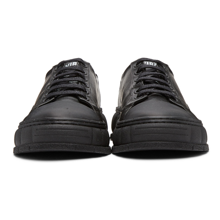 Black Corn Leather 1968 Sneakers | $225 USD