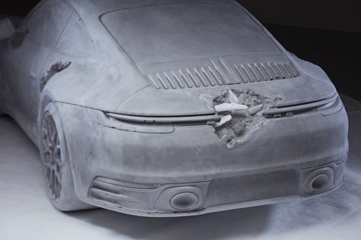 Daniel Arsham_Porsche 911