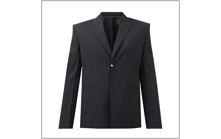 1017 알릭스 9SM & 싱글 브레스트 울 블렌드 블레이저, $1,298 USD