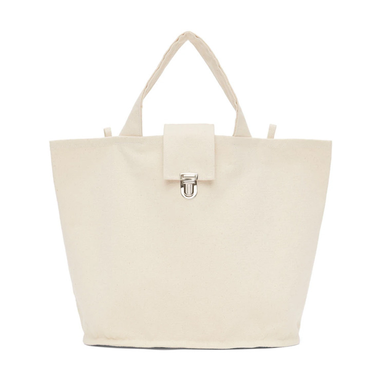 Off-White Small Canvas Tote, $150 USD