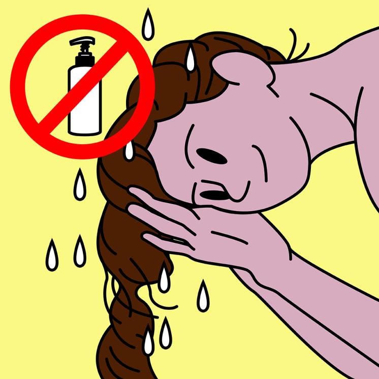 독이 되는 나쁜 샴푸 습관_노푸(No Shampoo) 하기
