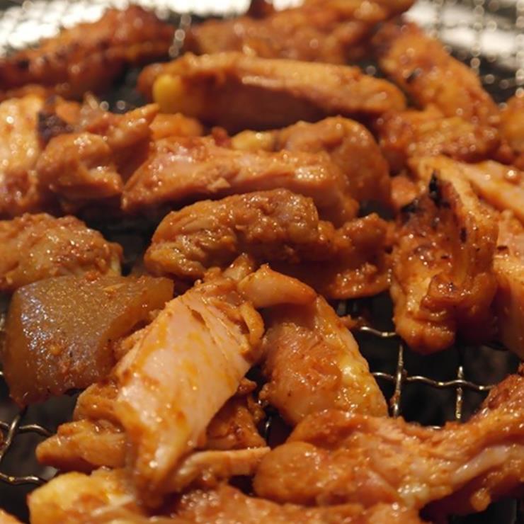 옛터숯불닭갈비