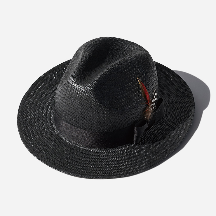 블랙 페이퍼 파나마 스트로 해트 6만9000원 와일드 브릭스.