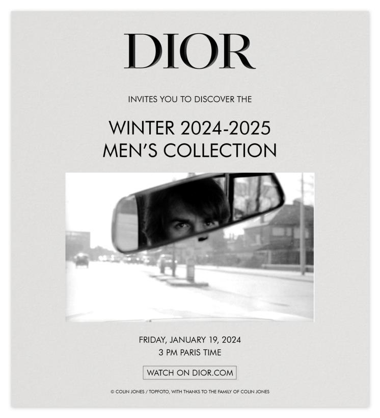DIOR WINTER 2024 MEN’S COLLECTION