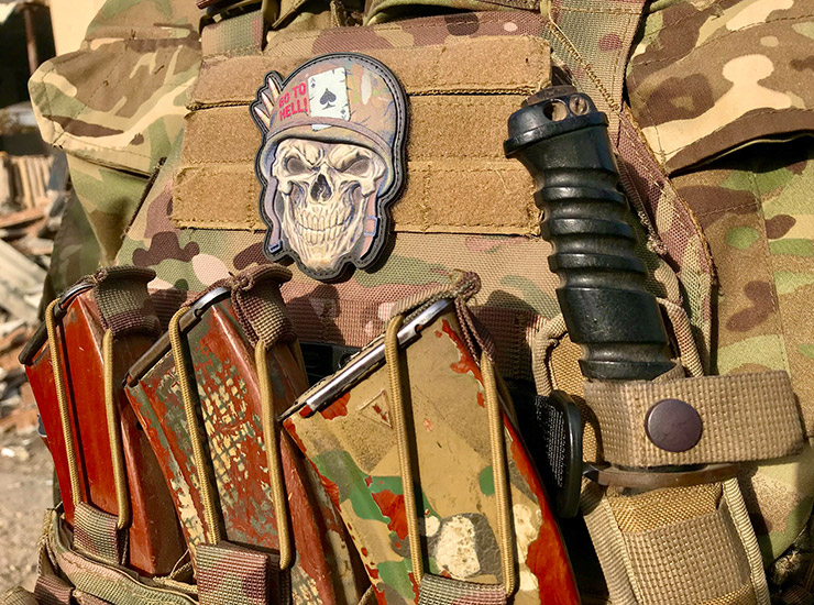 군인의 장비. &copy; BENJAMIN BUSCH