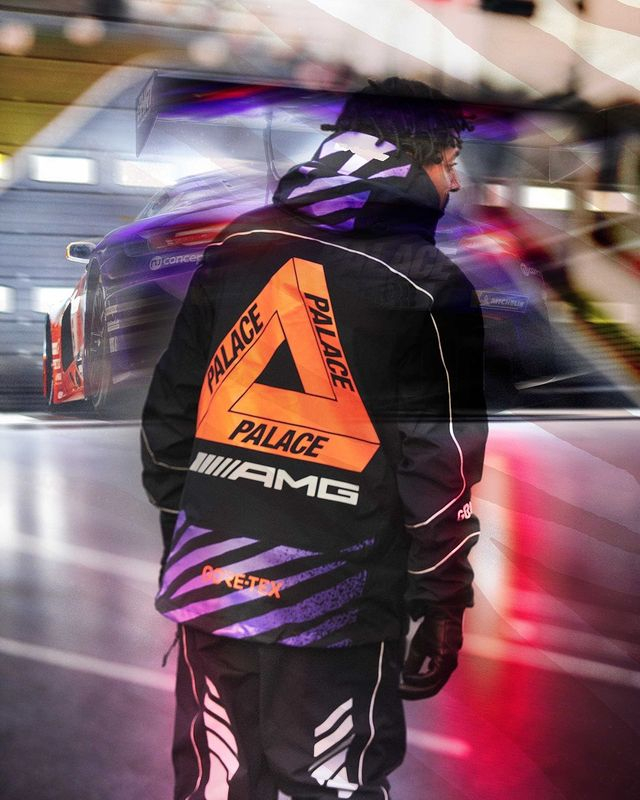 palace x mercedes AMG