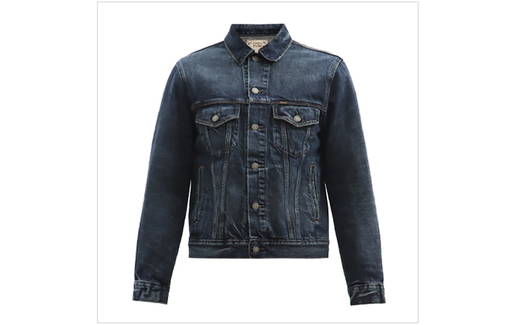 폴로 랄프로렌 & 워싱 데님 재킷, $133 USD